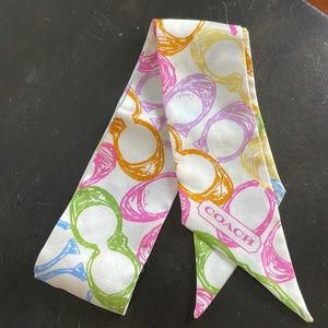 Silk Coach scarf